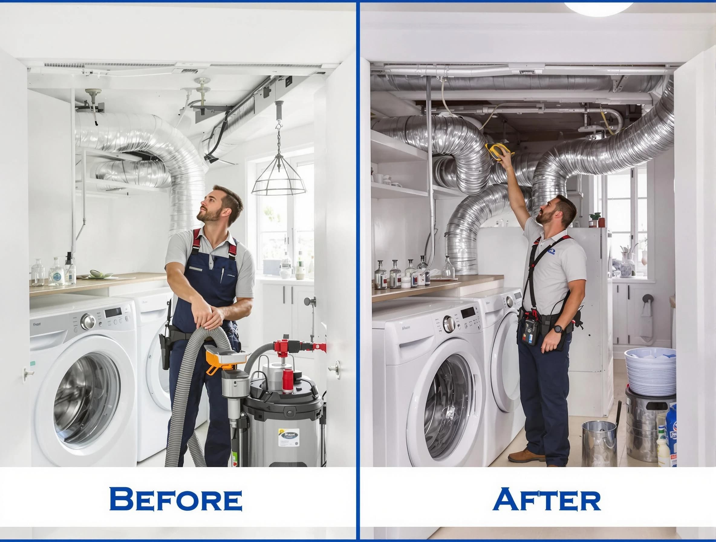 Expert gas dryer vent cleaning by Snellville Dryer Vent Cleaning in Snellville