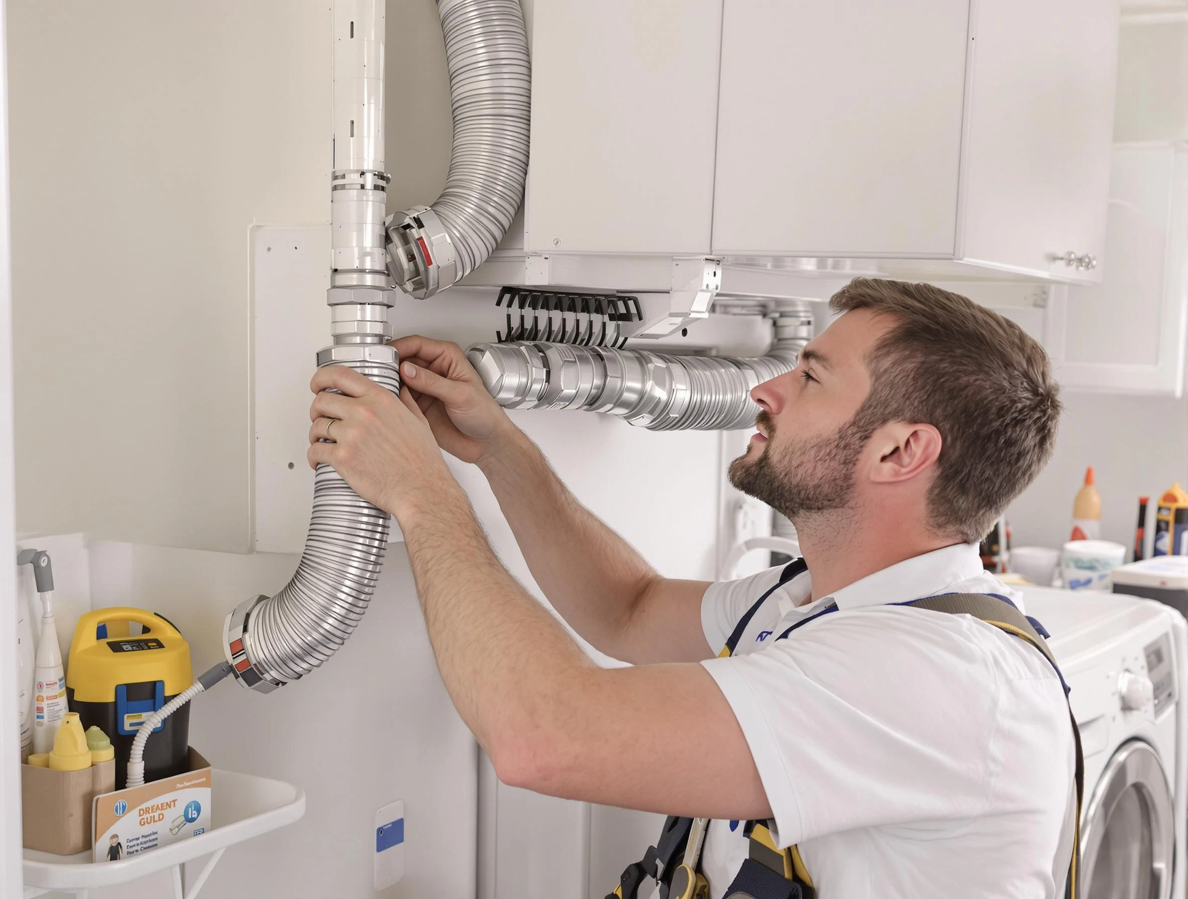 Professional dryer vent repair and installation by Snellville Dryer Vent Cleaning in Snellville