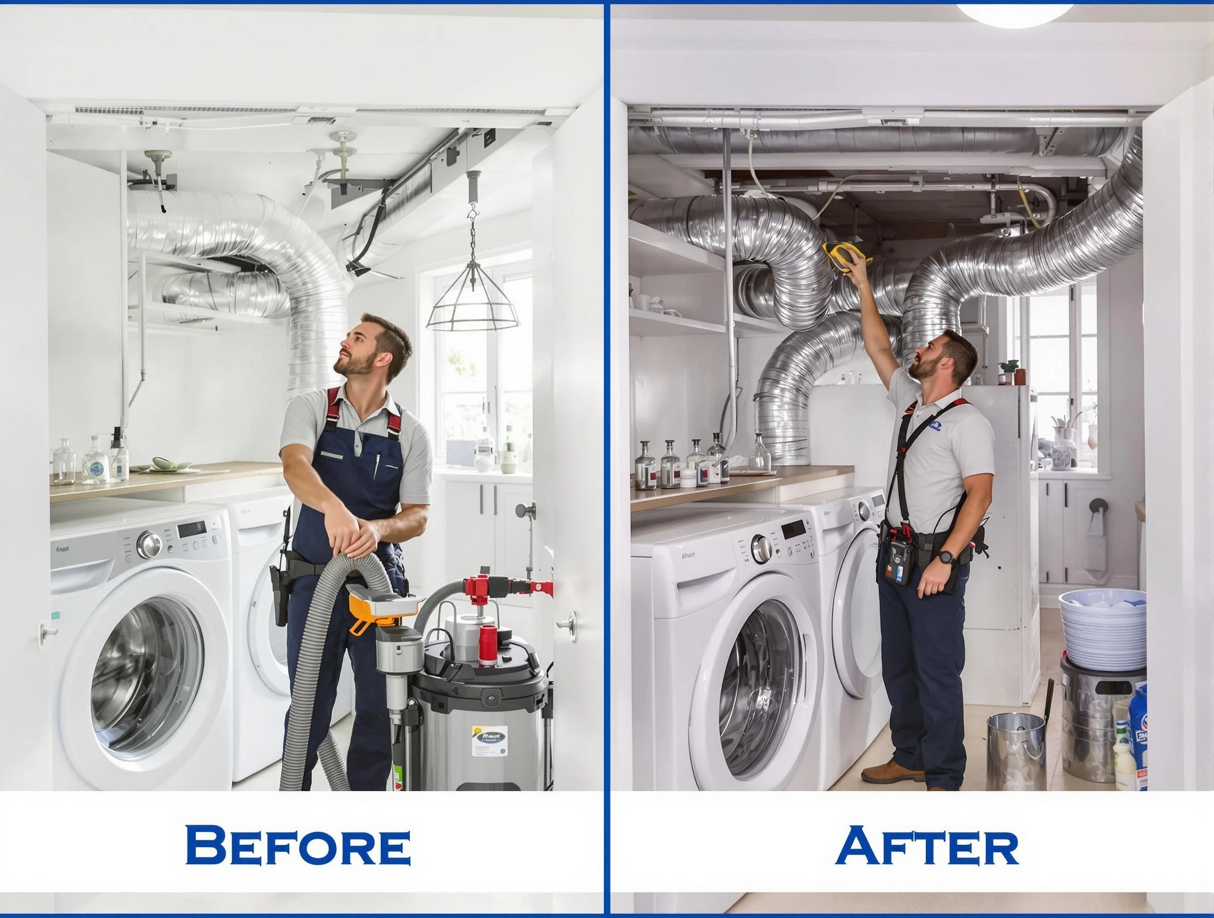 Expert gas dryer vent cleaning by Snellville Dryer Vent Cleaning in Snellville