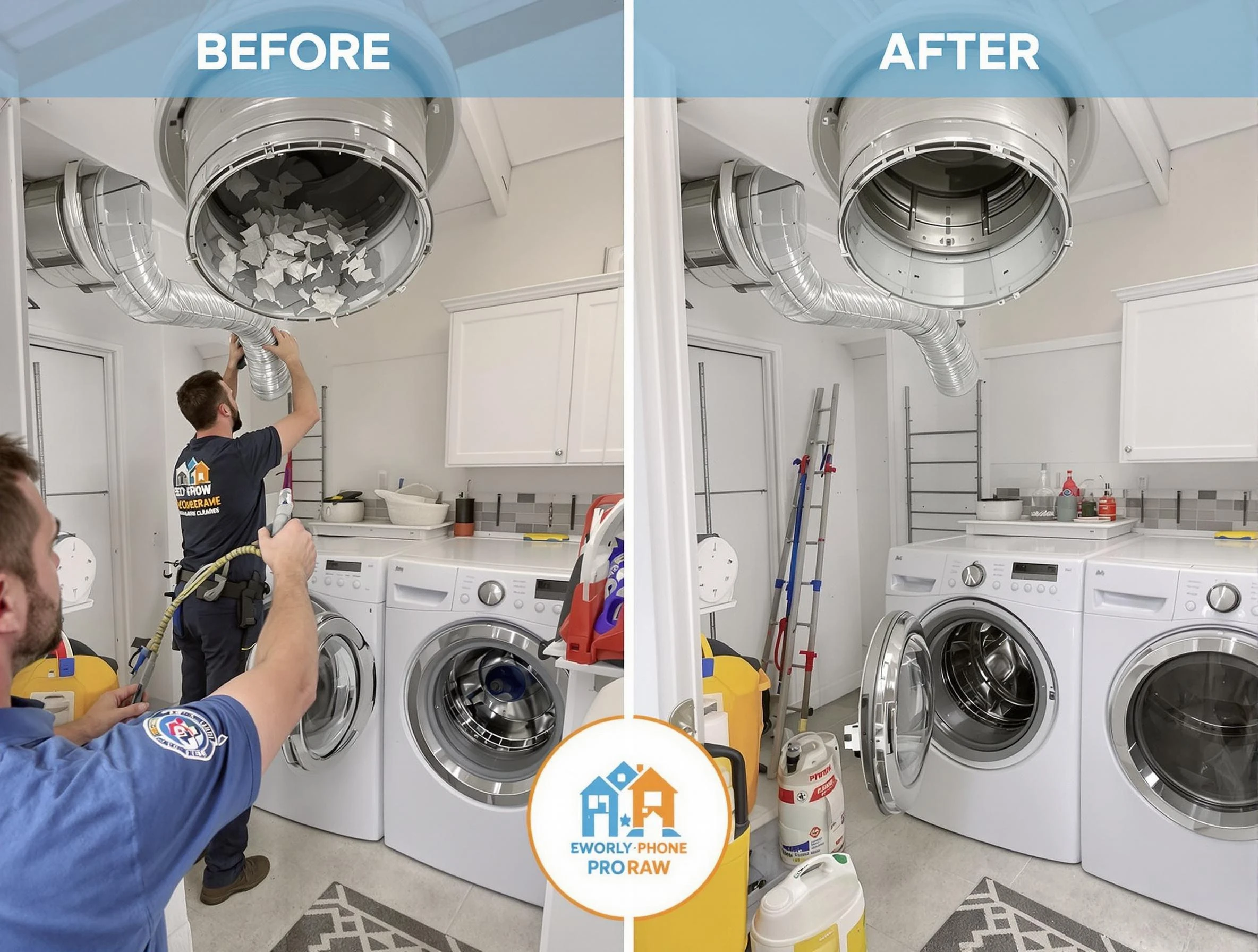Residential dryer vent cleaning by Snellville Dryer Vent Cleaning in Snellville